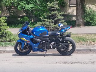 2011 Suzuki GSX-R 750, синий, 780000 рублей, вид 2