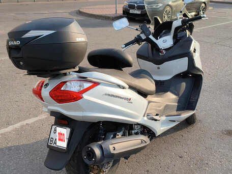 2013 Sym Maxsym 400, белый, 205000 рублей, вид 1