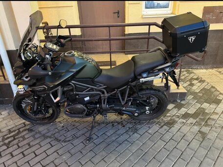 2017 Triumph Tiger Explorer, зелёный, 1450000 рублей, вид 4