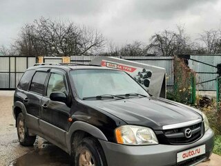 2001 Mazda Tribute I, чёрный, 370000 рублей, вид 5