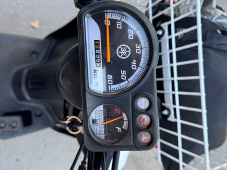 2017 Yamaha Gear, белый, 165000 рублей, вид 4