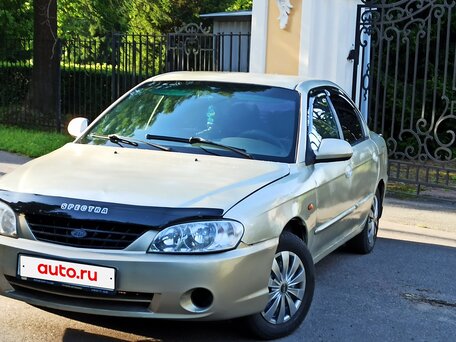 2007 Kia Spectra I Рестайлинг 2, золотистый, 179999 рублей, вид 4