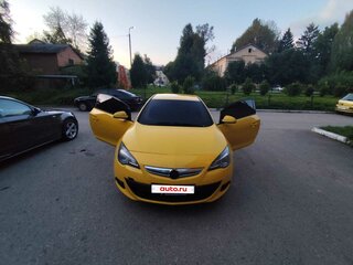 2012 Opel Astra GTC J Рестайлинг, жёлтый, 615000 рублей, вид 1
