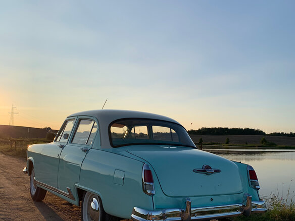 1958 ГАЗ 21 «Волга» 21Г, зелёный, 2122620 рублей - вид 2