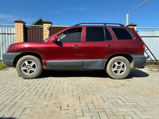 2003 Hyundai Santa Fe I, красный, 490000 рублей, вид 3