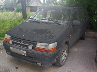 1995 Chrysler Voyager II, чёрный, 250000 рублей, вид 1