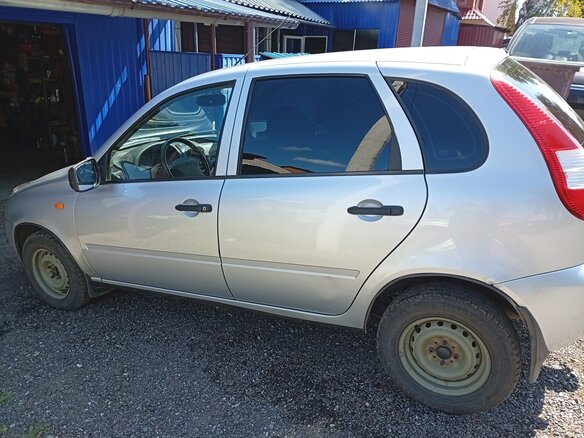 2012 Lada (ВАЗ) Kalina I, серебристый, 350000 рублей - вид 1
