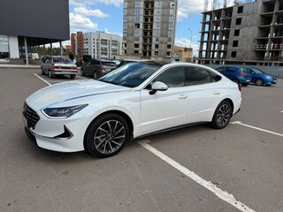 2022 Hyundai Sonata VIII (DN8), белый, 4750000 рублей, вид 2