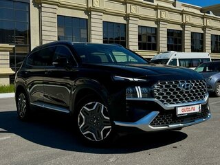 2022 Hyundai Santa Fe IV Рестайлинг, чёрный, 6400000 рублей, вид 1
