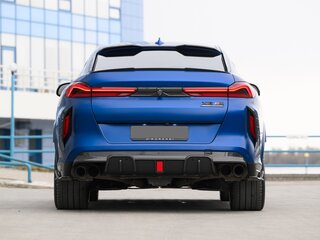 2021 BMW X6 M Competition III (F96), синий, 16990000 рублей, вид 4