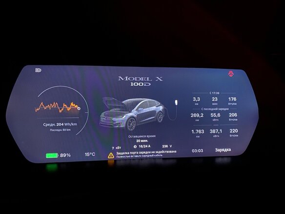 2018 Tesla Model X 100D I, серый, 3011172 рублей - вид 14