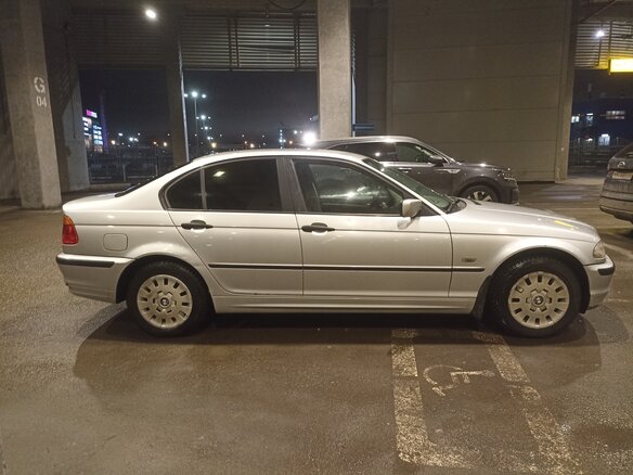 2000 BMW 3 серии 318i IV (E46), серебристый, 665000 рублей - вид 3