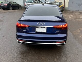 2021 Audi A4 40 TFSI V (B9) Рестайлинг, синий, 2339647 рублей, вид 3