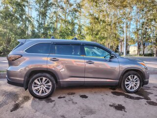 2014 Toyota Highlander III (XU50), серый, 3000000 рублей, вид 5