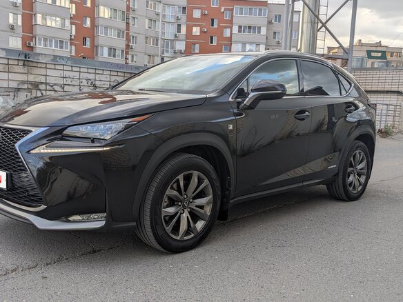 2014 Lexus NX 300h I, чёрный, 3150000 рублей