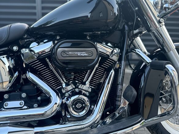 2018 Harley-Davidson Heritage, чёрный, 1250000 рублей - вид 4