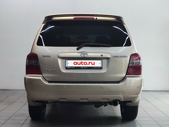 2004 Toyota Highlander I (XU20) Рестайлинг, золотистый, 950000 рублей - вид 5