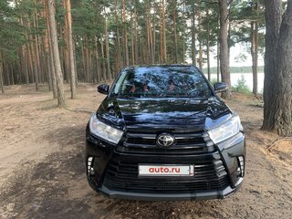 2017 Toyota Highlander III (XU50) Рестайлинг, чёрный, 3500000 рублей, вид 2