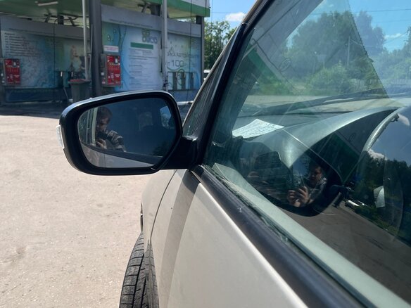 2006 Mitsubishi Grandis I, серебристый, 580000 рублей - вид 23