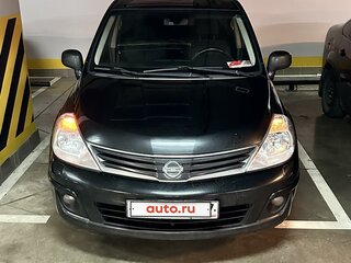 2010 Nissan Tiida I Рестайлинг, чёрный, 499999 рублей, вид 2