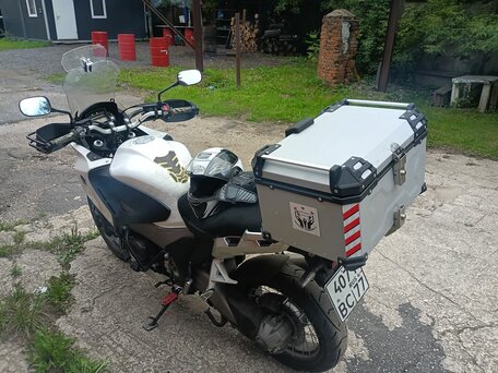 2014 Honda VFR 1200X (Crosstourer), белый, 750000 рублей, вид 2