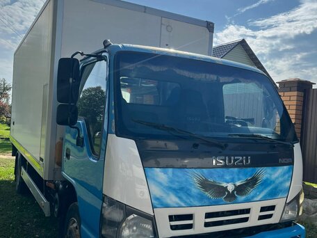 2008 Isuzu Elf (N-series), синий, 1350000 рублей, вид 1