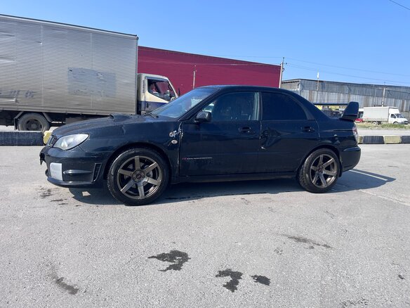 2006 Subaru Impreza II Рестайлинг 2, чёрный, 650000 рублей - вид 4