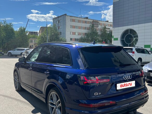 2019 Audi Q7 II (4M), синий, 4900000 рублей - вид 5