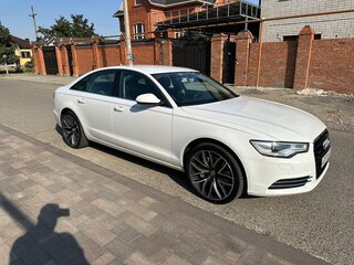 2011 Audi A6 IV (C7), белый, 1690000 рублей, вид 2