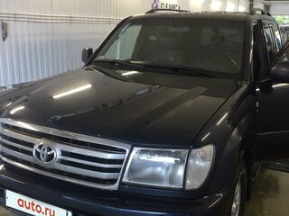 1998 Toyota Land Cruiser 100 Series, синий, 1650000 рублей, вид 2