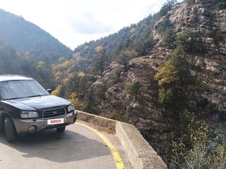 2005 Subaru Forester II, чёрный, 810000 рублей, вид 1