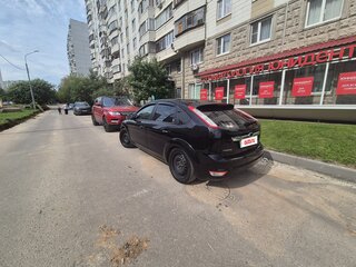 2008 Ford Focus II Рестайлинг, чёрный, 615555 рублей, вид 5