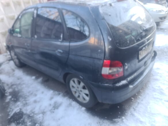 2002 Renault Scenic I Рестайлинг, серый, 270000 рублей - вид 3