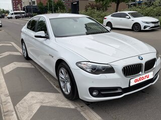 2014 BMW 5 серии 520i VI (F10/F11/F07) Рестайлинг, белый, 1790000 рублей, вид 4