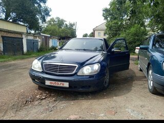 2000 Mercedes-Benz S-Класс 320 IV (W220), чёрный, 650000 рублей, вид 3