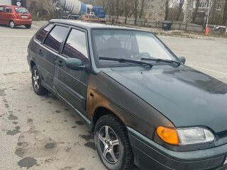 2008 Lada (ВАЗ) 2114, серый, 100000 рублей, вид 2
