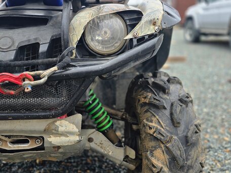 2014 Yamaha Grizzly 700, серый, 830000 рублей, вид 1