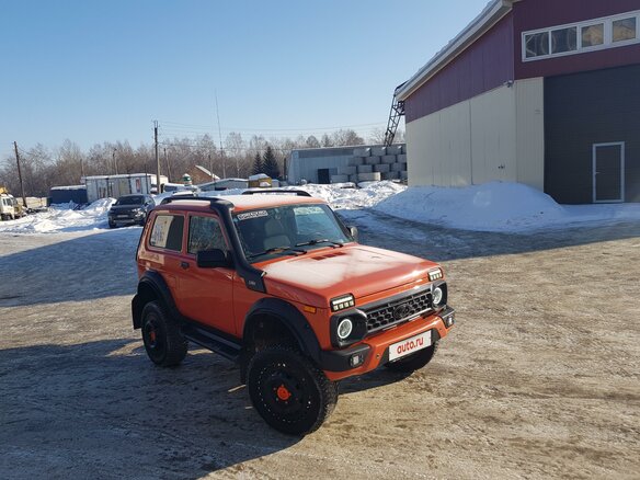 2018 Lada (ВАЗ) 2121 (4x4) I Рестайлинг, оранжевый - вид 3
