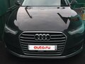 2015 Audi A6 IV (C7) Рестайлинг, чёрный - вид 1