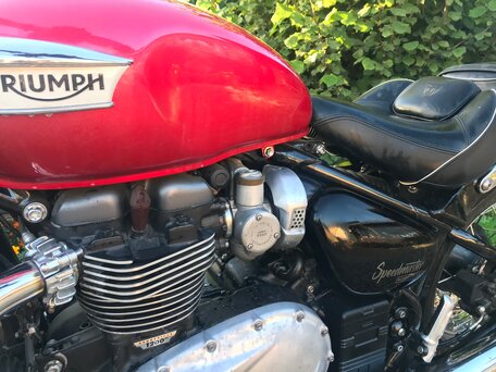 2018 Triumph Bonneville Speedmaster, пурпурный, 1150000 рублей, вид 4