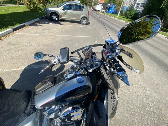 2008 Honda Shadow 750, серебристый, 500000 рублей - вид 26