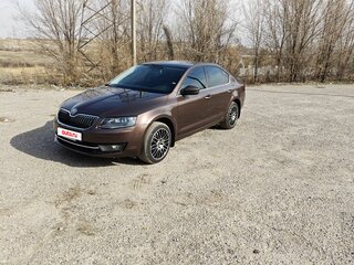2015 Skoda Octavia III (A7), коричневый, 1550000 рублей, вид 1