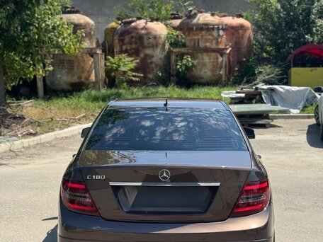 2012 Mercedes-Benz C-Класс 180 III (W204) Рестайлинг, коричневый, 1170000 рублей, вид 3