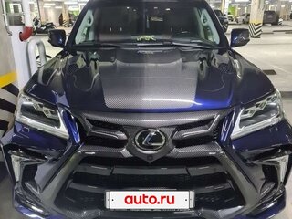 2020 Lexus LX 570 III Рестайлинг 2, синий, 9999000 рублей, вид 2