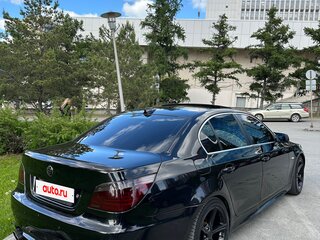 2008 BMW 5 серии 530xi V (E60/E61) Рестайлинг, чёрный, 1800000 рублей, вид 5