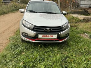 2024 Lada (ВАЗ) Granta I Рестайлинг, серый, 685000 рублей, вид 2