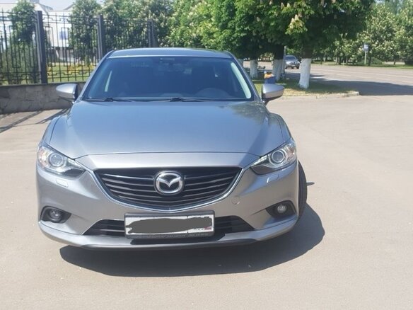 2013 Mazda 6 III (GJ), серебристый, 1850000 рублей - вид 1