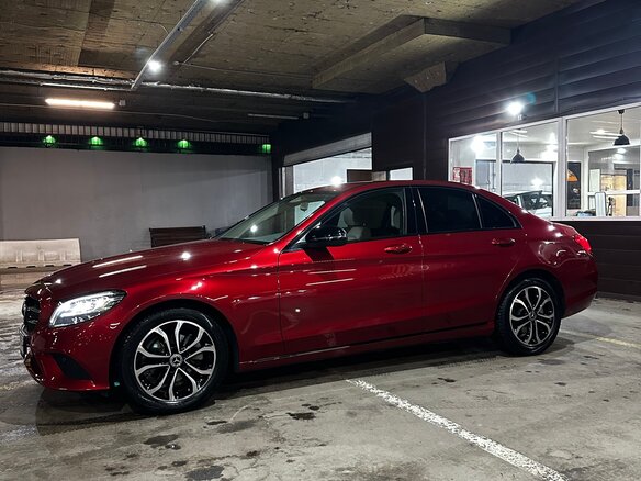 2019 Mercedes-Benz C-Класс 180 IV (W205) Рестайлинг, красный, 3199999 рублей - вид 7
