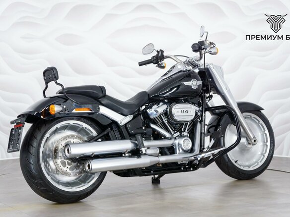 2018 Harley-Davidson Fat Boy, чёрный, 1899000 рублей - вид 5