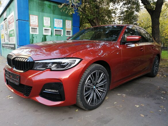 2020 BMW 3 серии 320d xDrive VII (G2x), оранжевый, 4650000 рублей - вид 5
